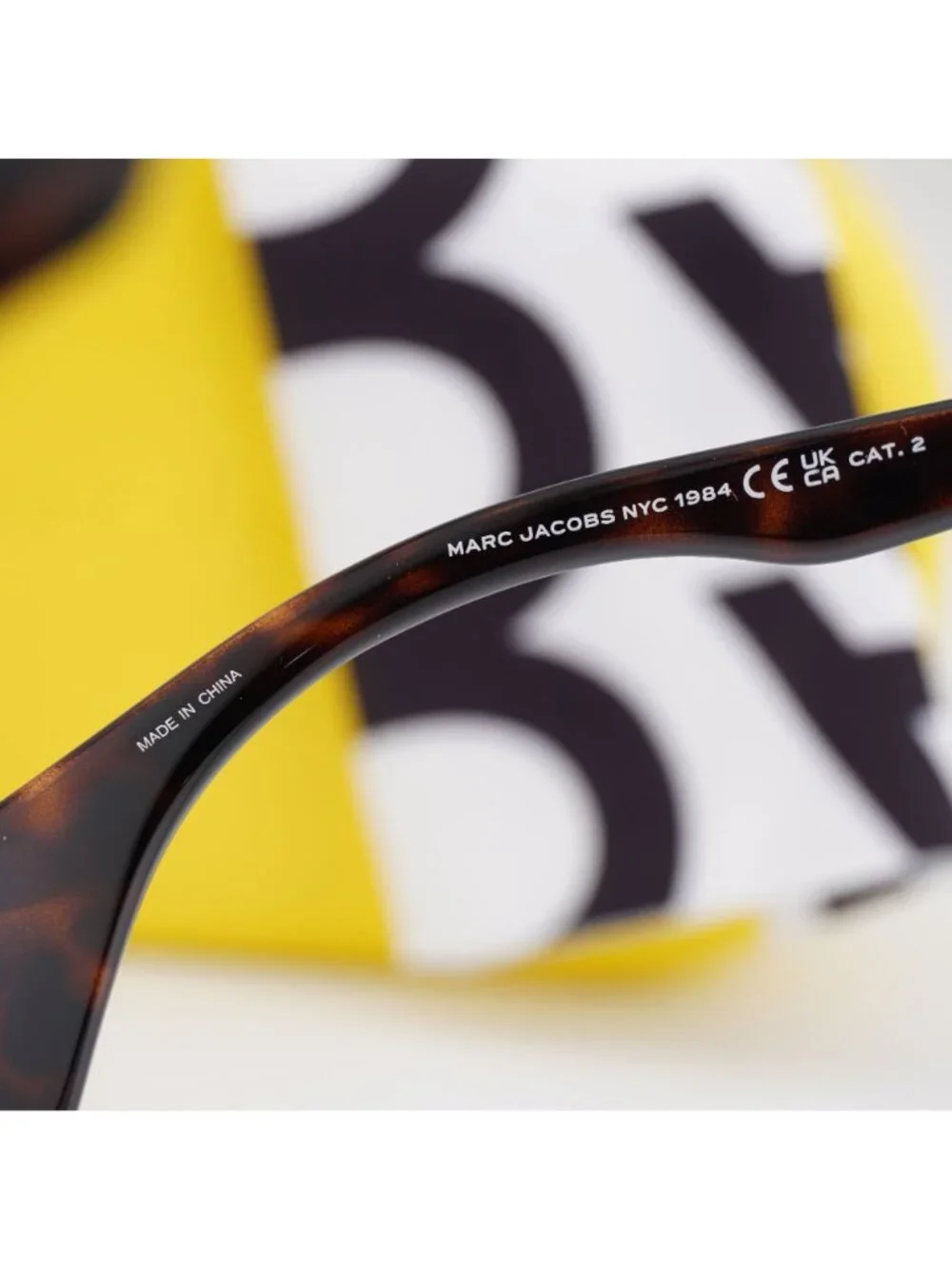 Marc Jacobs MARC 803/S 0086 GB Cat Eye Sunglasses - Havana / Grey